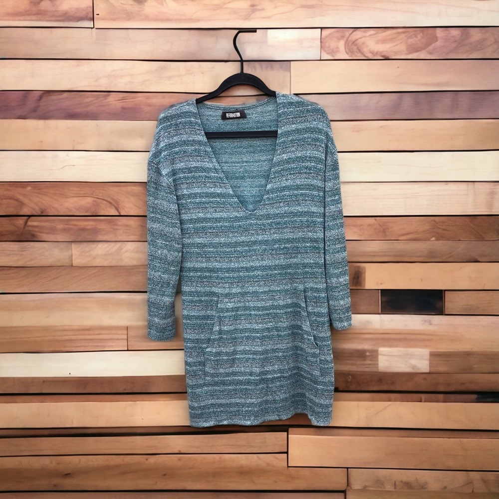 Reformation Dress, Blue, Size L